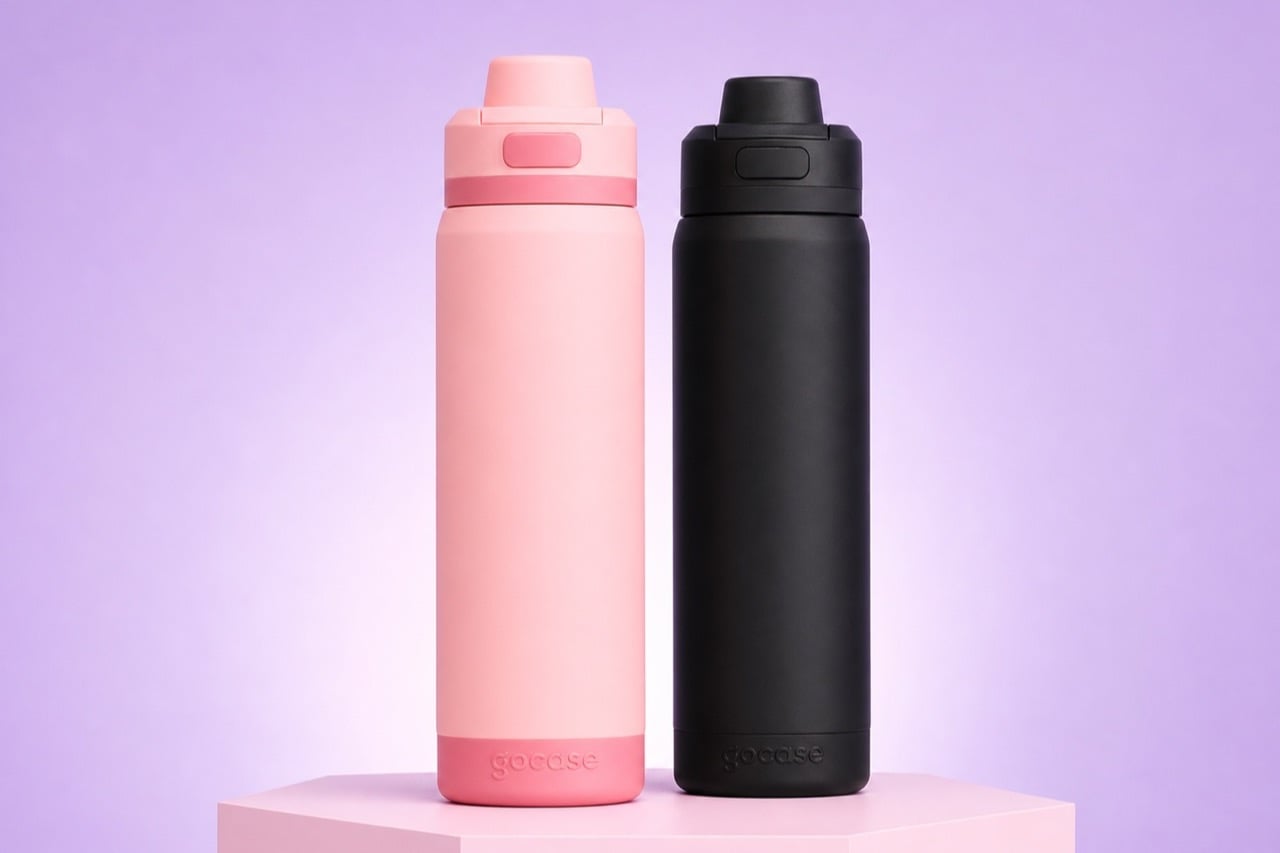 Garrafa Térmica Flip Pro rosa 750 ml
