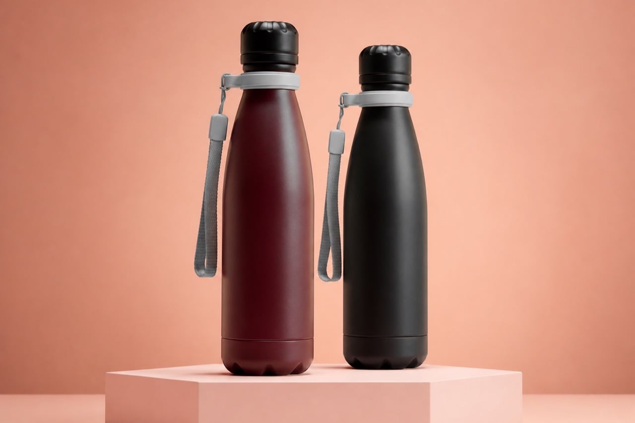 Garrafa Térmica Urban preta 500 ml