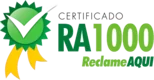 Certificado RA1000 Reclame Aqui